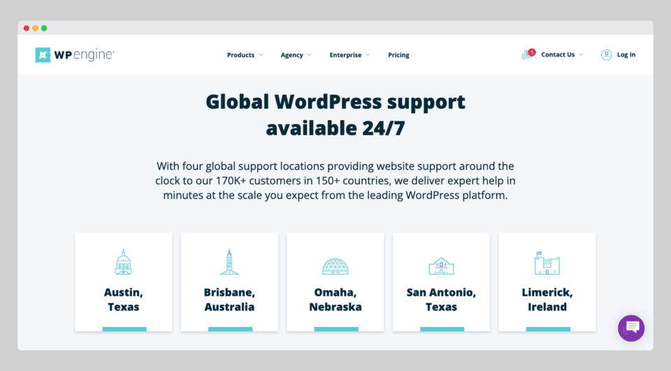 wp engine support
