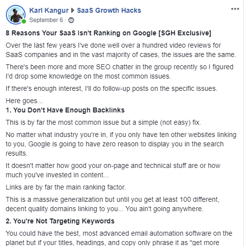 SaaS Growth Hacks Karl Kangur