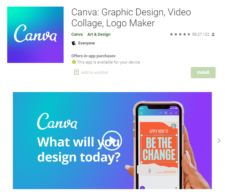 Canva - Instagram Hikaye Uygulaması