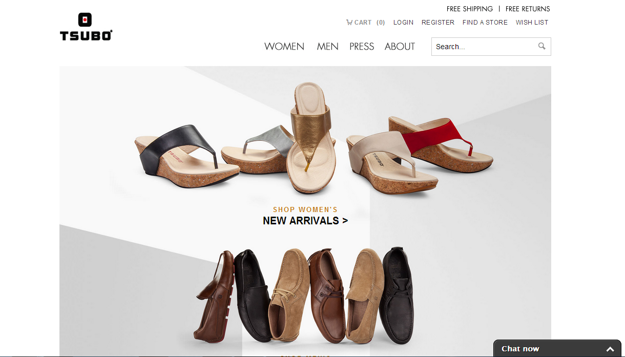 Tsubo - 35 Best Responsive Ecommerce sites - Examples