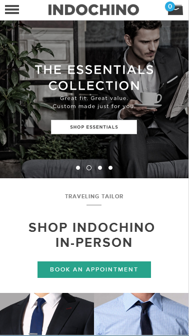 IndochinoMobil - 35 Best Responsive Ecommerce sites - Examples