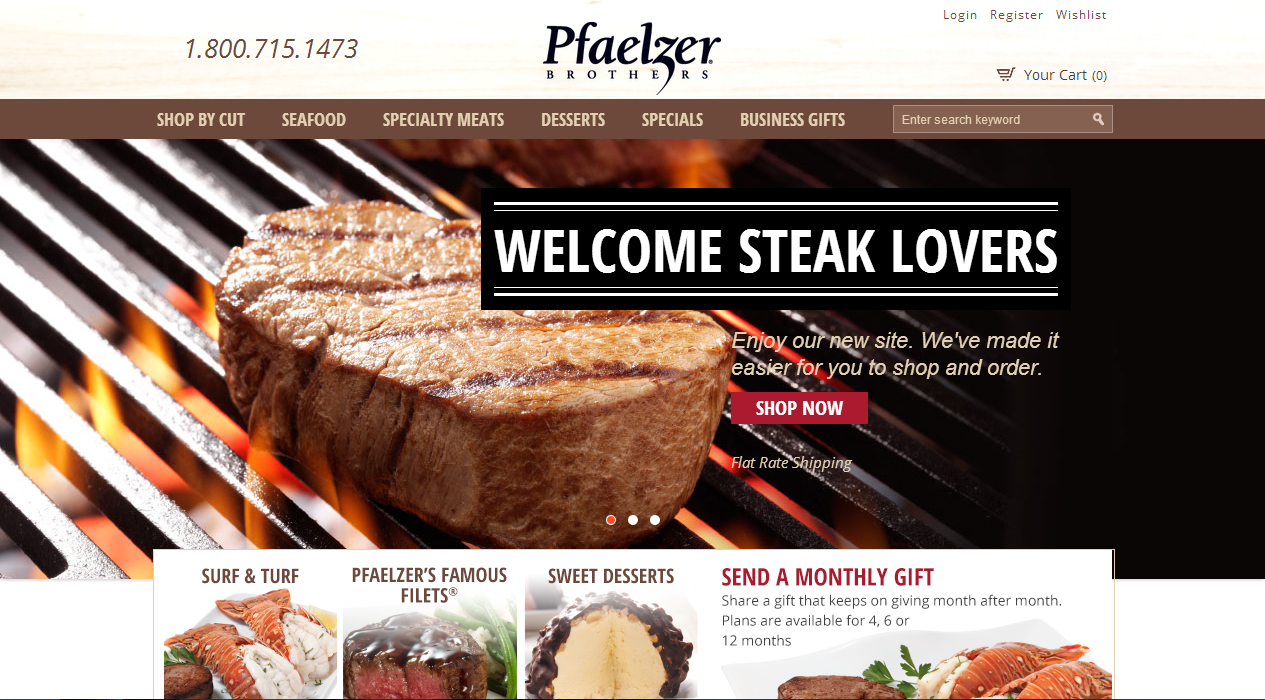 Pfaelzer brothers - 35 Best Responsive Ecommerce sites - Examples