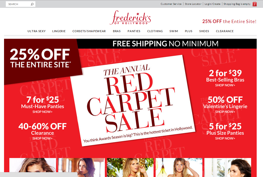 Fredriks - 35 Best Responsive Ecommerce sites - Examples