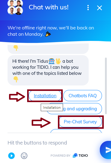 tidio survey - 3 Proven Customer Retention Strategies