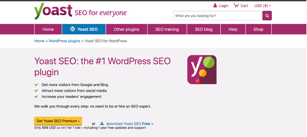 yoast seo - The Best WordPress Ecommerce Plugins for Every Purpose