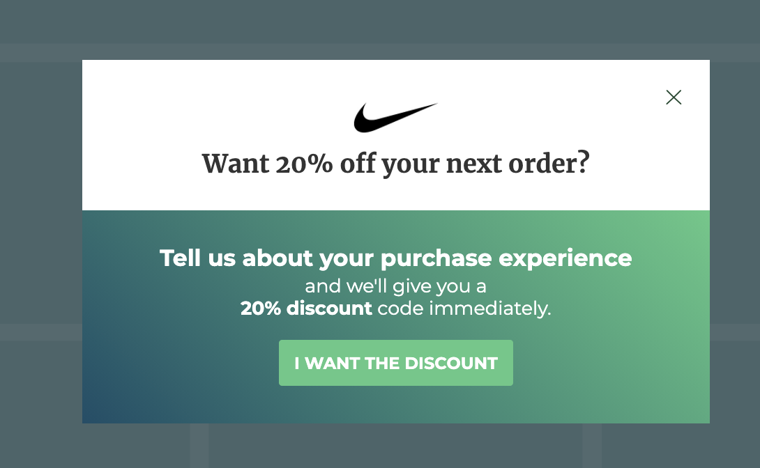 Nike Example Upselling Post Purchase - 6 Ways to Boost Ecommerce Upsells without Annoying Customers