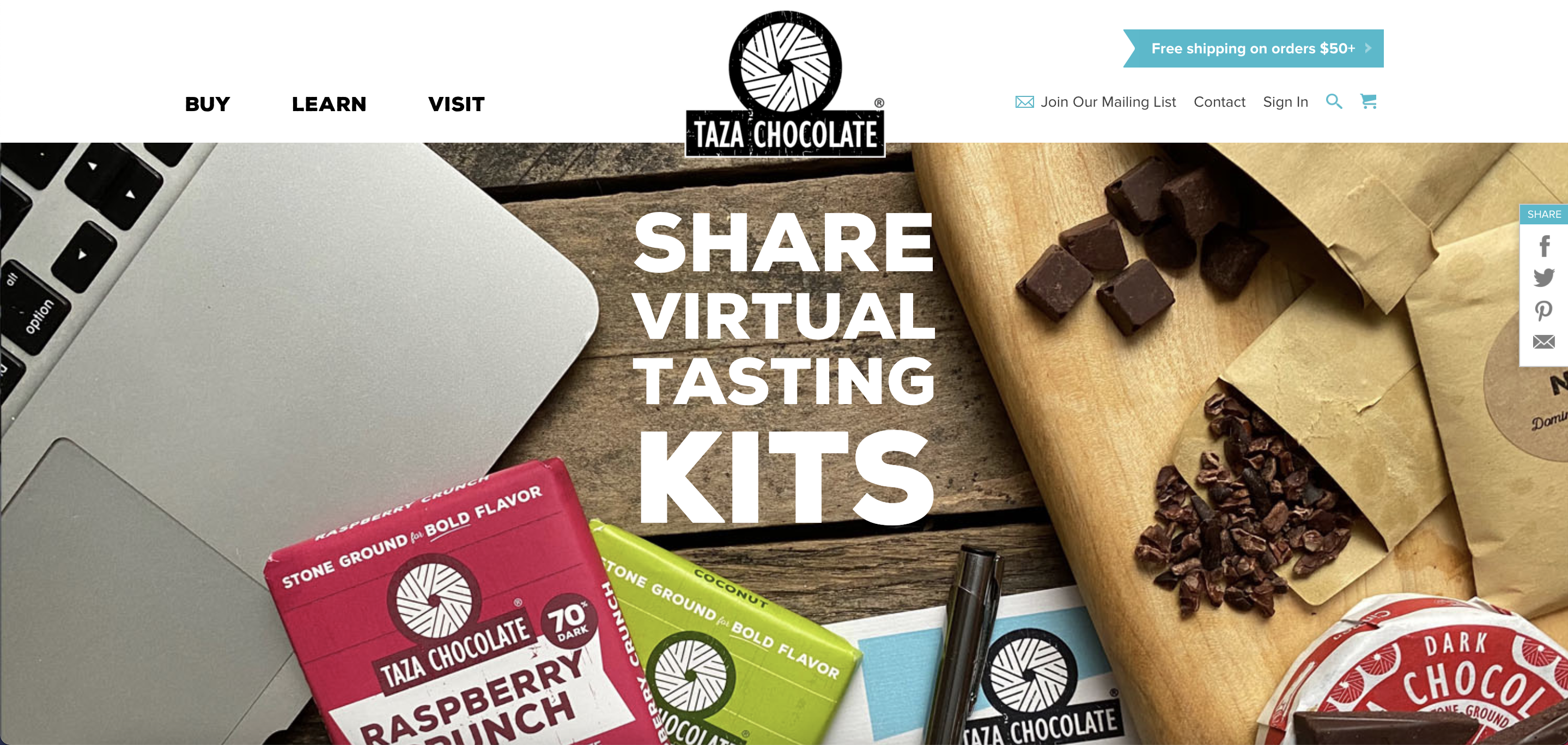 top ecommerce companies taza - 30 Hot Ecommerce Companies You Need to See for Inspiration