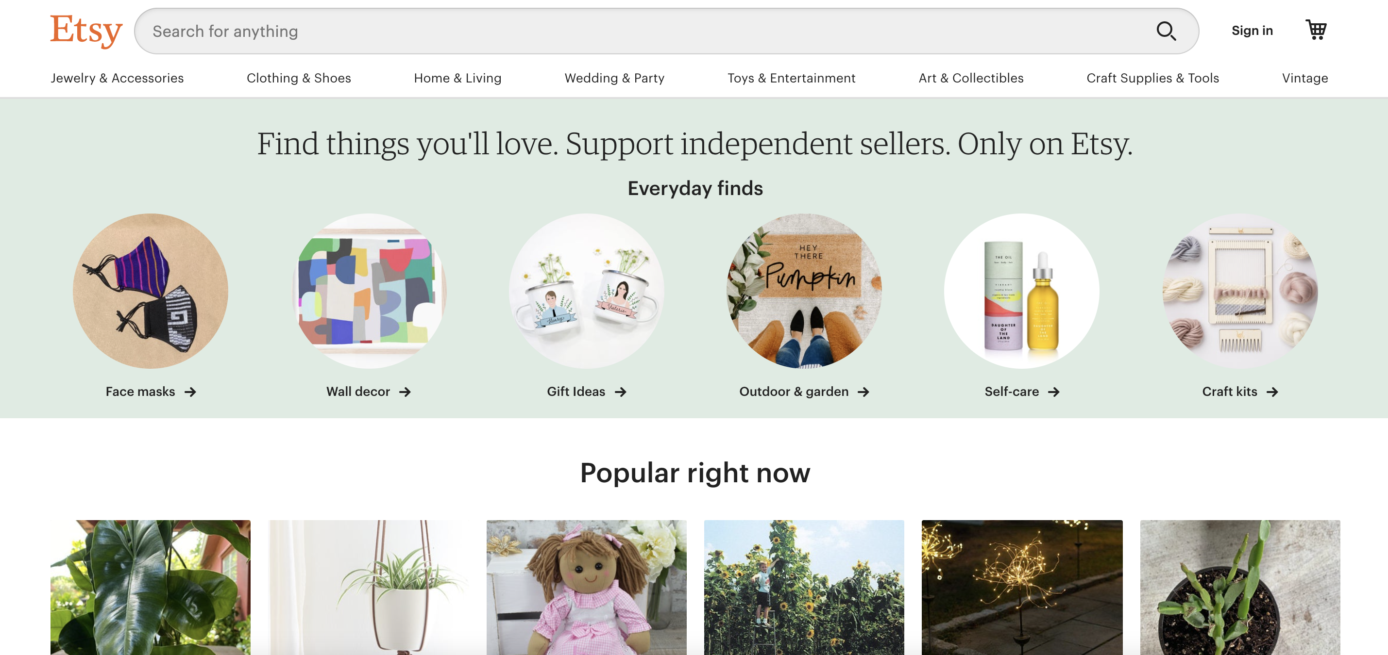 top ecom companies etsy - 30 Hot Ecommerce Companies You Need to See for Inspiration