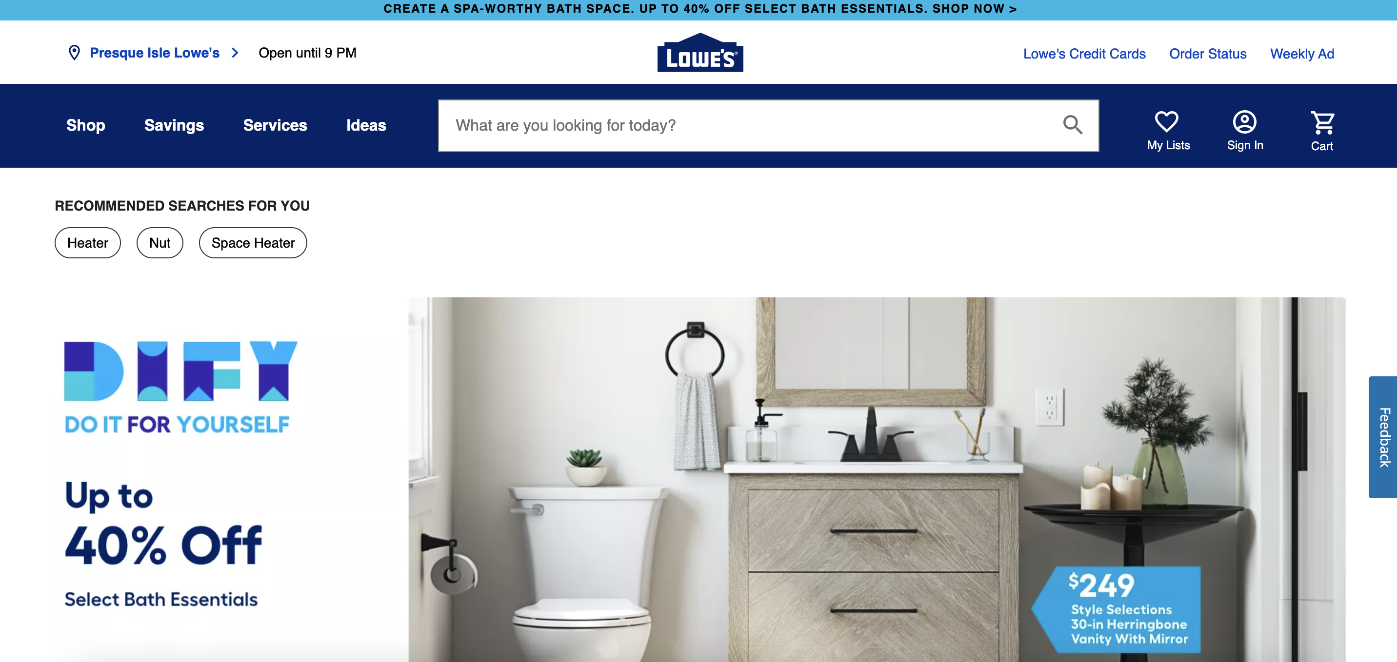 top ecom companies lowes - 30 Hot Ecommerce Companies You Need to See for Inspiration