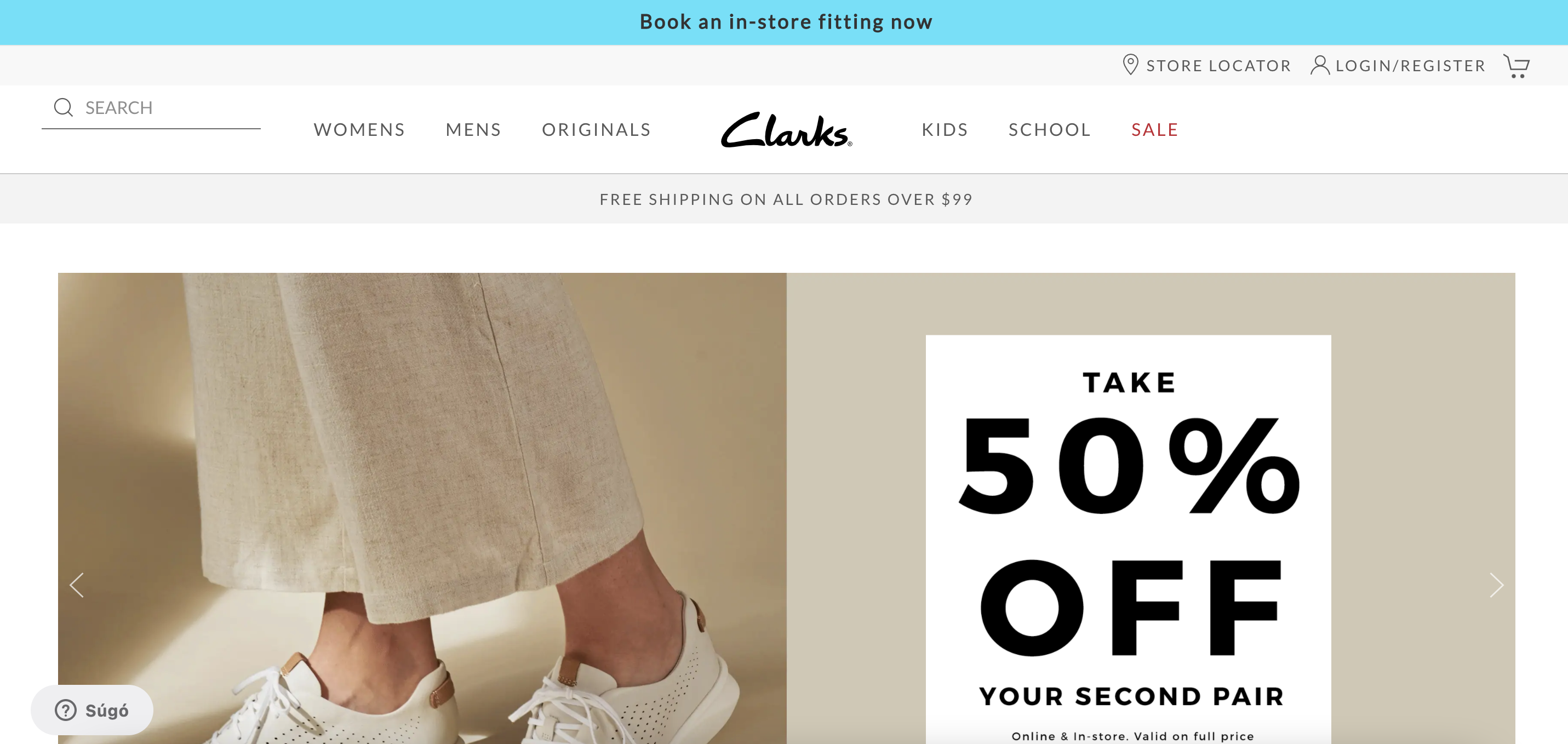 top ecommerce companies clarks - 30 Hot Ecommerce Companies You Need to See for Inspiration