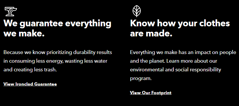 Patagonia environment - Value Proposition Examples that You Can Customize