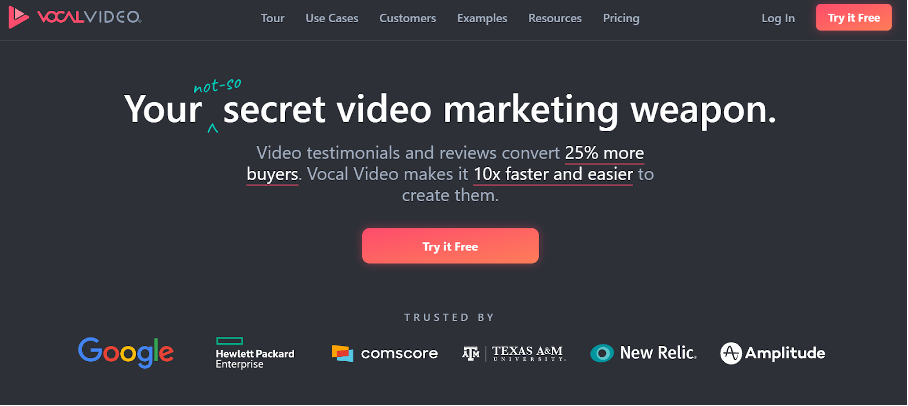 vocalvideo - 30 Best Ecommerce Marketing Tools to Grow Your Business (Free and Paid)