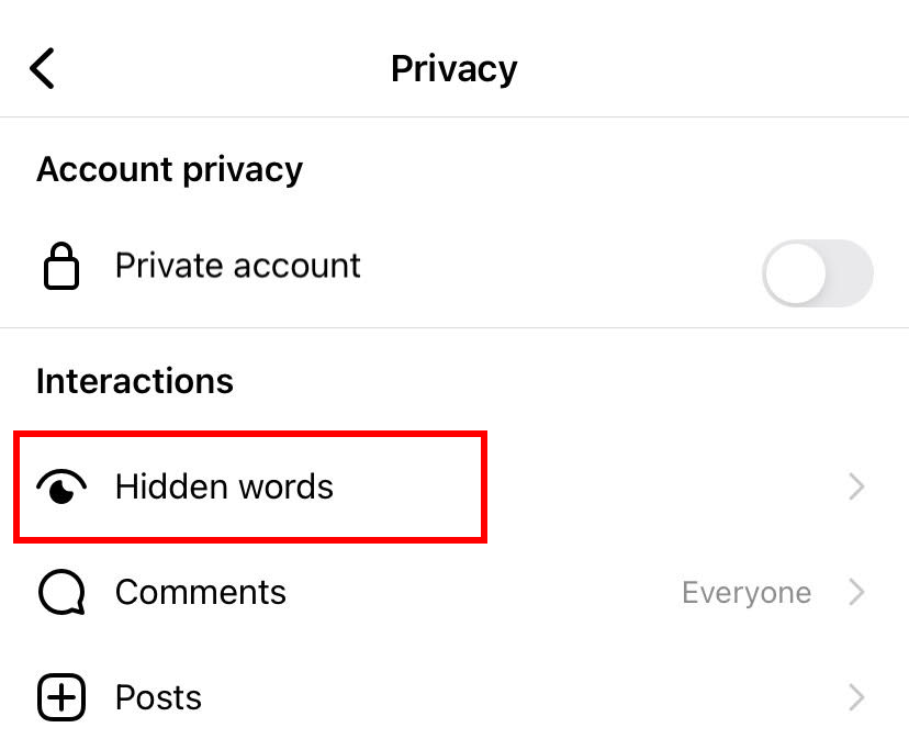 Come nascondere i commenti offensivi su Instagram