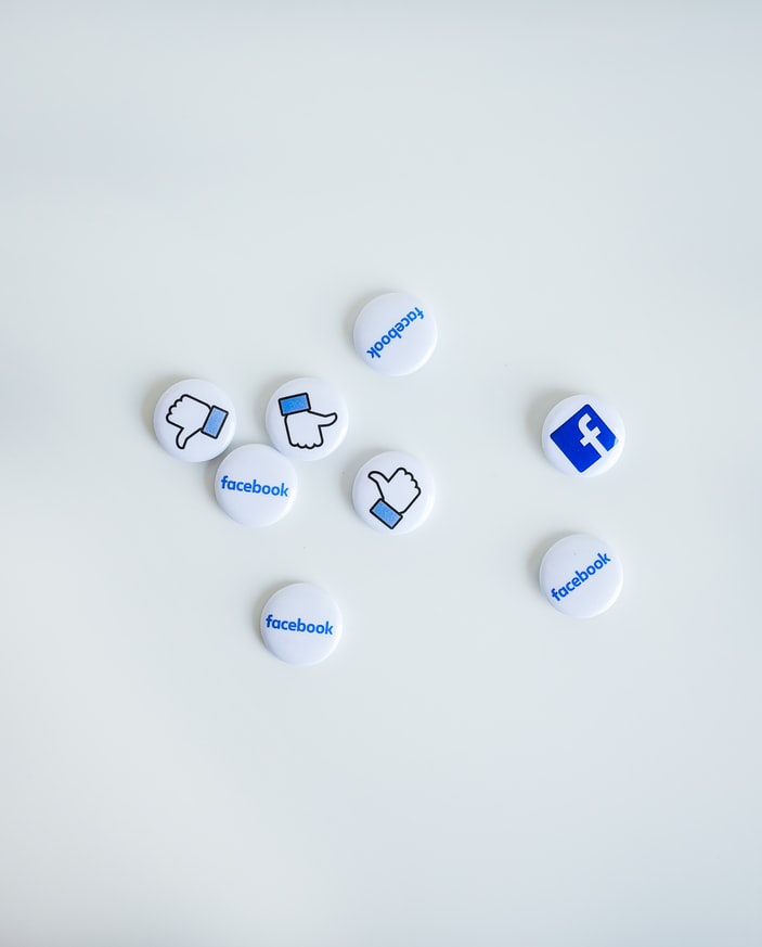 Facebook Buttons - Thumbs Up & Facebook Logo 