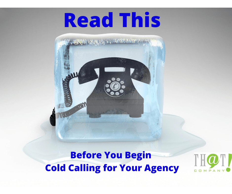 Are Cold Calls Good for Your Agency? | Phone Encased in Ice