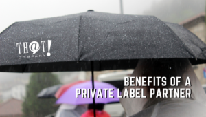 Private Labels as Partners | Person Under Umbrella