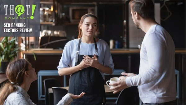 Bounce rates should be kept low, like restaurant walk-outs.