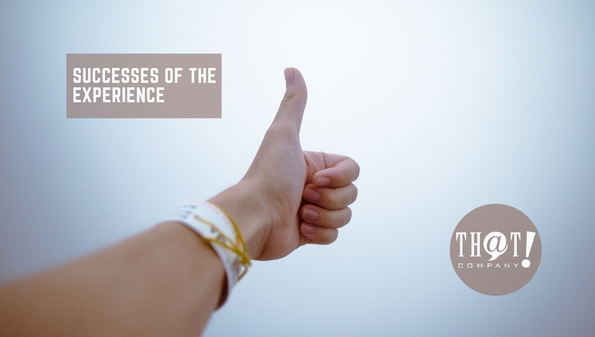 Successes Of The Experiences | A Thumbs Up For The Sky