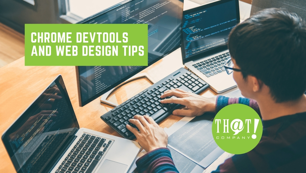 Chrome Devtools and Web Design Tips and Tricks | Man Coding On Computer