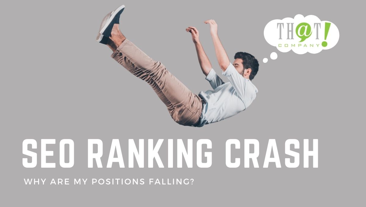 SEO Ranking Crash | Man Falling 