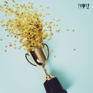  Contest and Giveaways | A Trophy With A Tiny Gold Star Confetti 