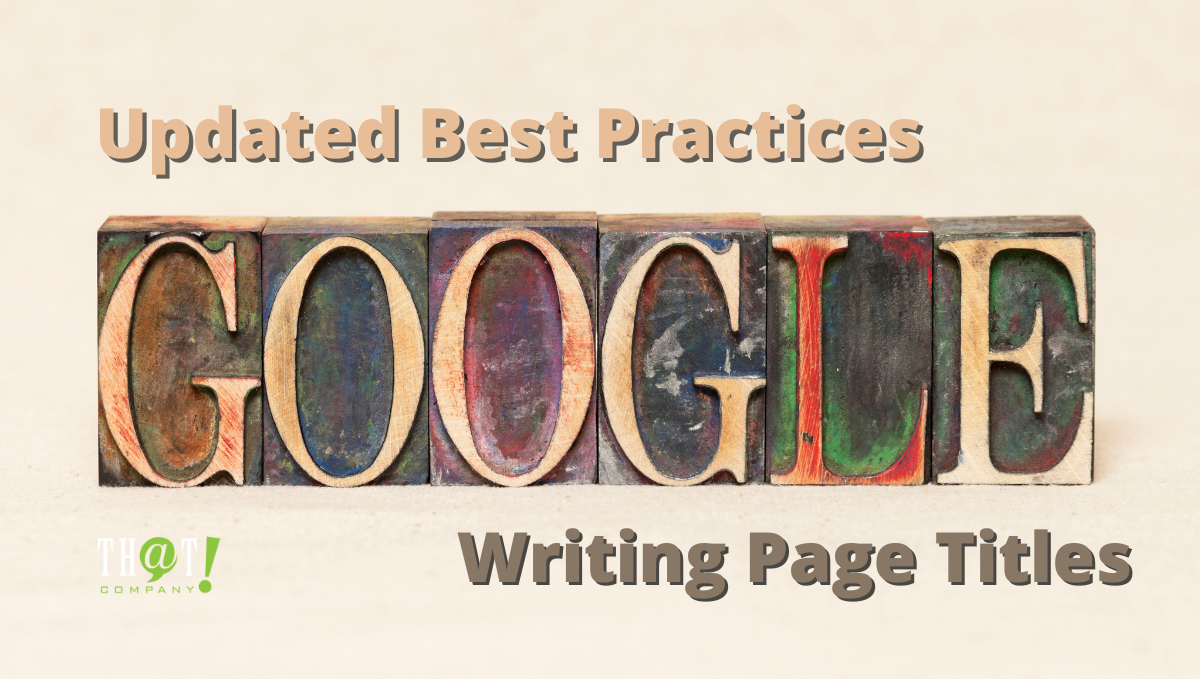 Googles Updated SEO Page Title Best Practices Featured