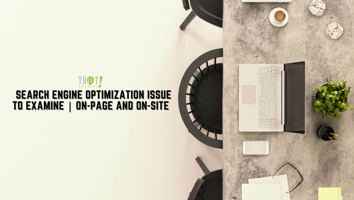 White Label Optimization Issue | A Top View of A Office Table With Laptop, iPhone, Papers On The side With Eyeglasses and Coffee