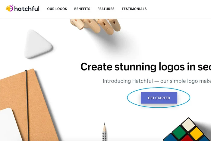 Hatchful de Shopify creador de logotipos gratuito en línea