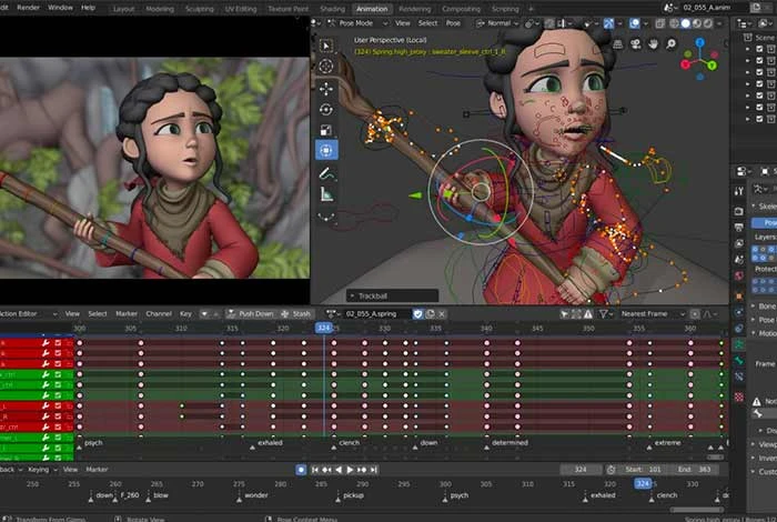 Blender editor video sumber terbuka