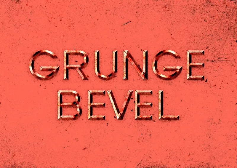 biseau grunge