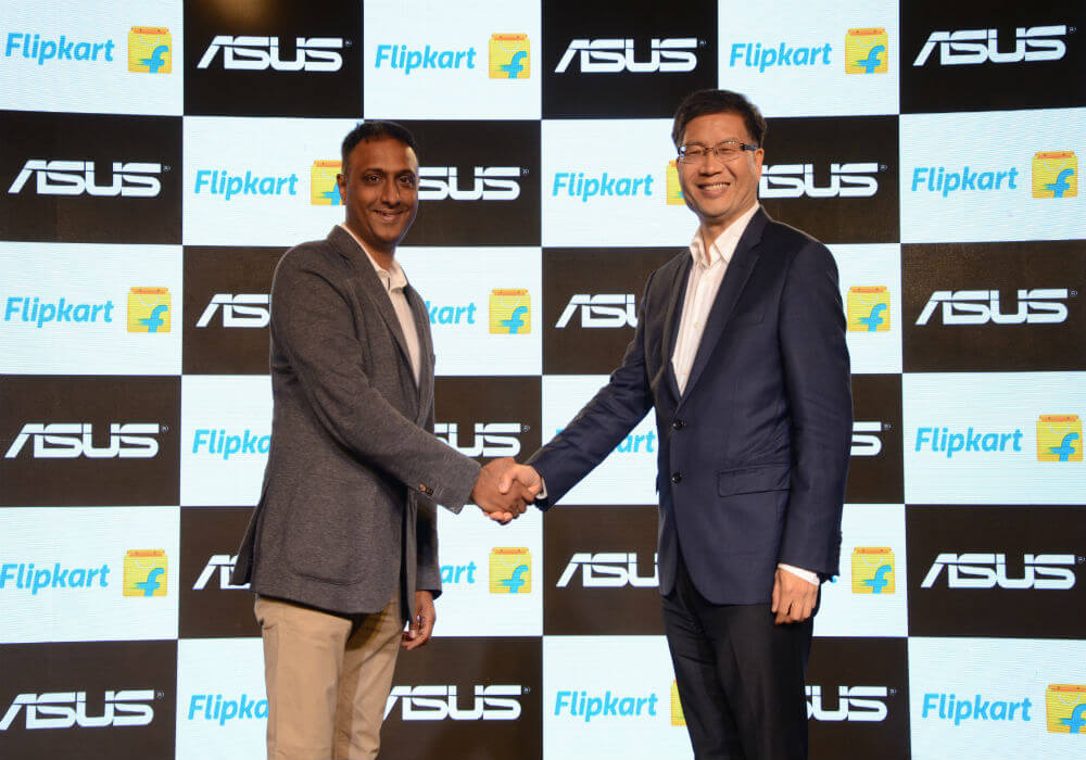 Flipkart が ASUS との独占的パートナーシップを締結し、インドに特化した製品を提供