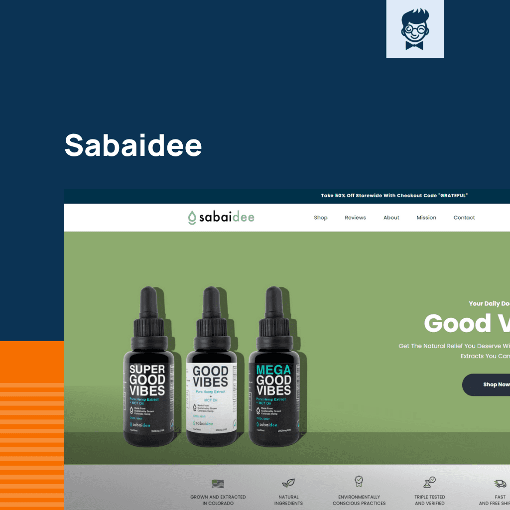 Shopify Магазины натуральных продуктов из конопли и CBD