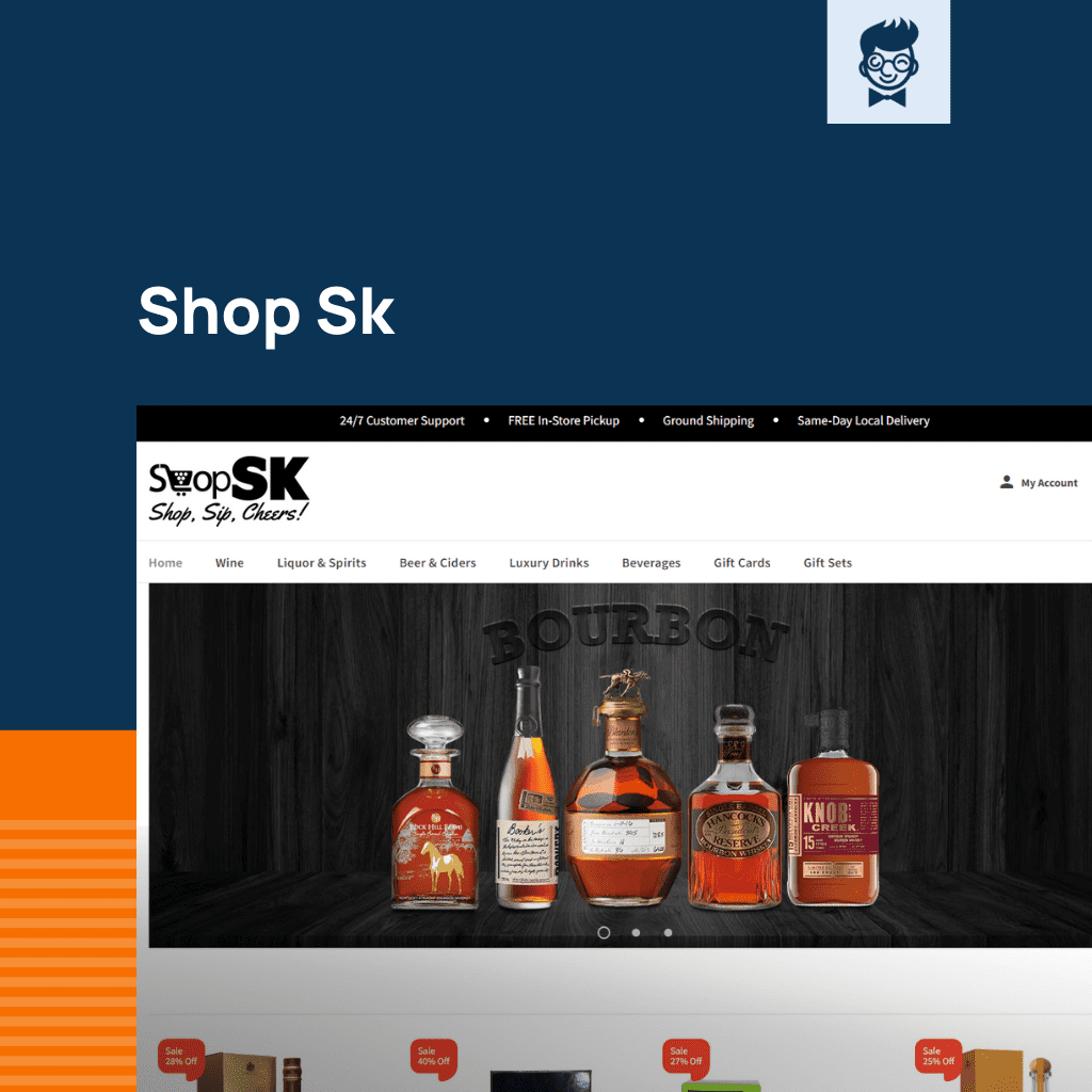 Shopify 酒类商店