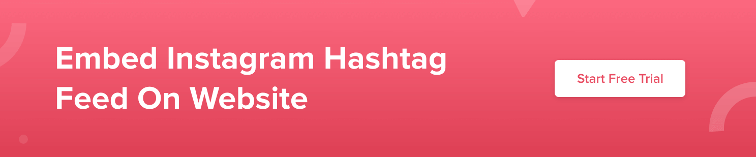 flux de hashtag instagram sur le site Web