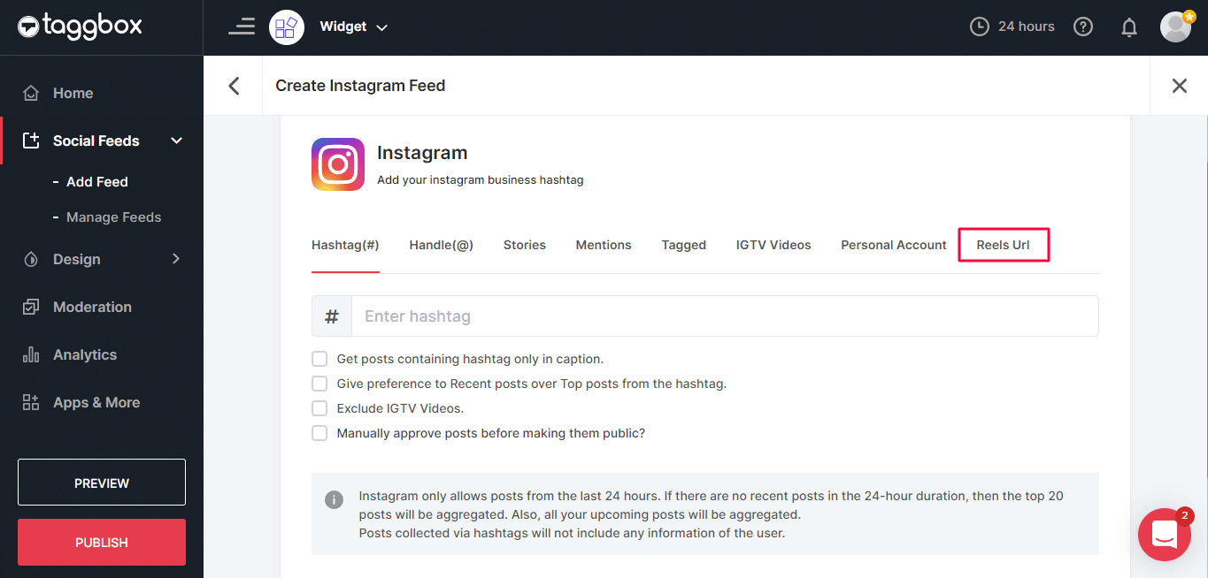 incrustar carretes de Instagram para el sitio web