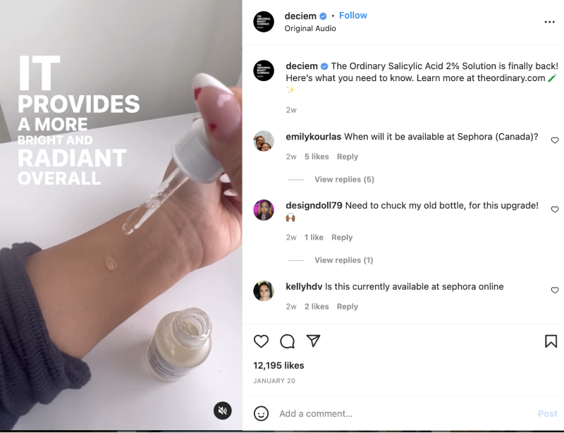 Deciem'den Instagram Makaraları