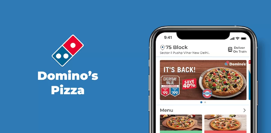 Venta de Domino’s a través de medios digitales