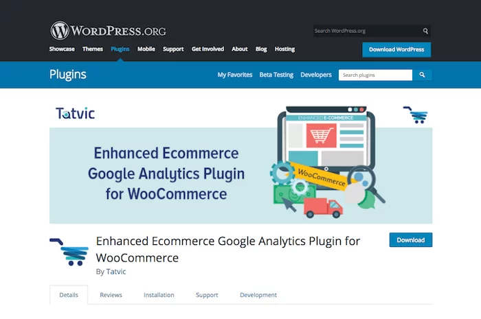 Verbessertes Google Analytics-Plug-in für E-Commerce