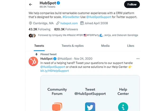 Estratégias de marketing da Hubspot saas