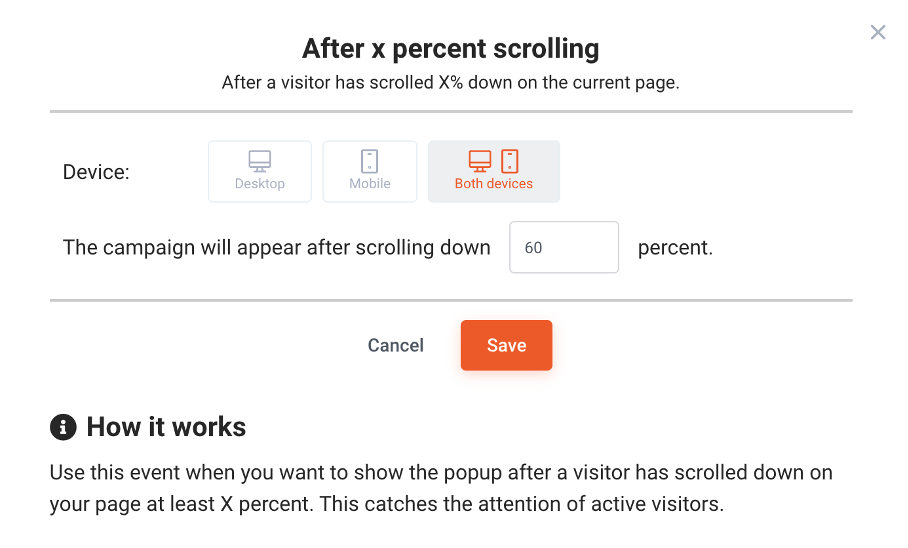 scolling trigger optimonk - Getting Popup Timing Right for Maximum Opt-in Rates