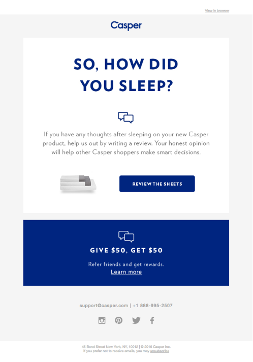 casper marketing 28 - Casper Marketing Breakdown: How Casper Took The Mattress Industry By Storm And Reached a $1.1 Billion Valuation