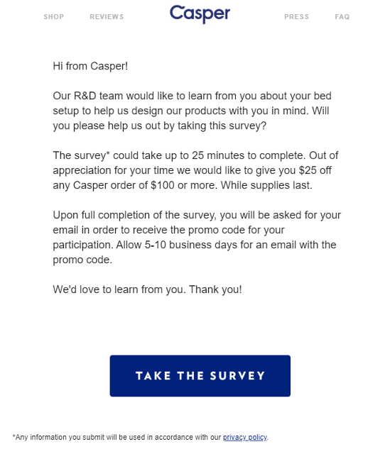 casper marketing 29 - Casper Marketing Breakdown: How Casper Took The Mattress Industry By Storm And Reached a $1.1 Billion Valuation