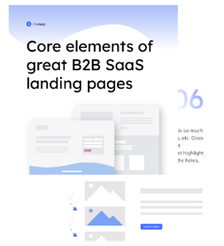 b2b saas-landingpages