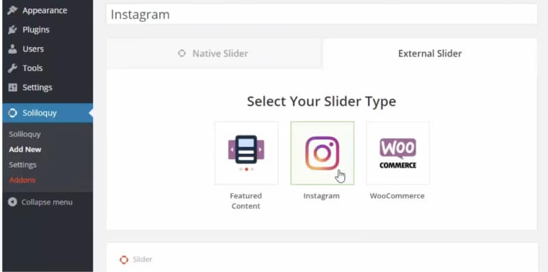 Plugin di scorrimento di Instagram per WordPress