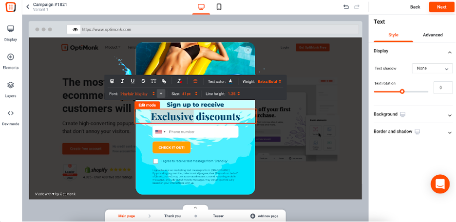 create coupon popup 02 - How to Create a Coupon Popup That Drives Sales in 6 Easy Steps