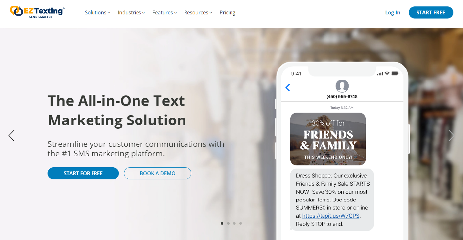 sms marketing platorm 06 - 10 Best SMS Marketing Platforms in 2022