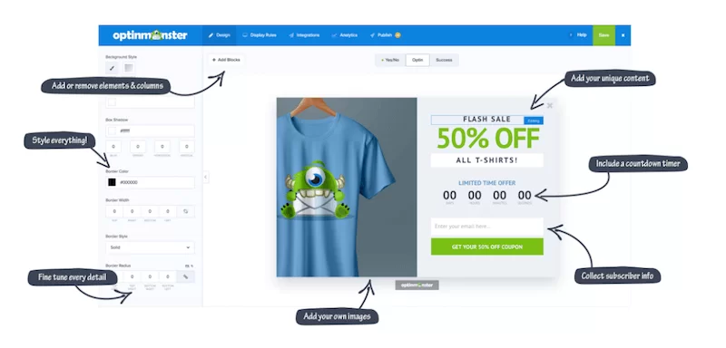 Wtyczka OptinMonster dla eCommerce