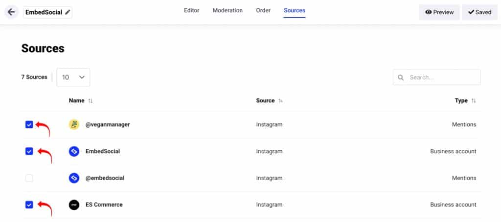 aggiungi più fonti nel feed di Instagram