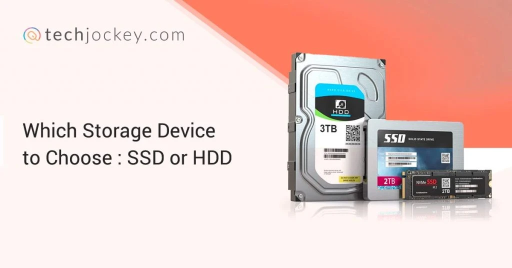 SSD と HDD のバナー画像の違い