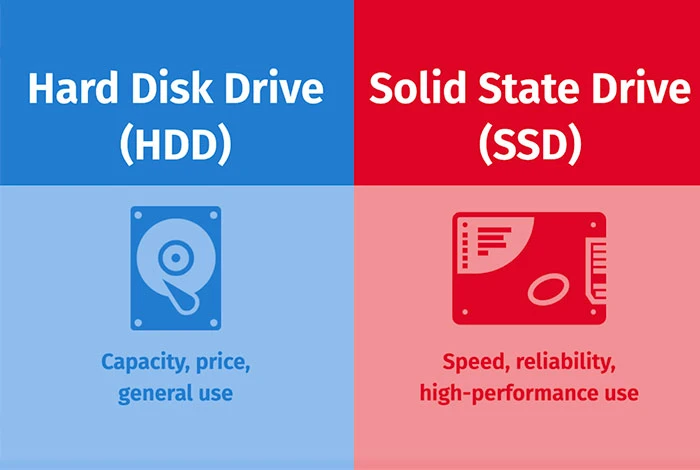 하드 디스크 대 ssd